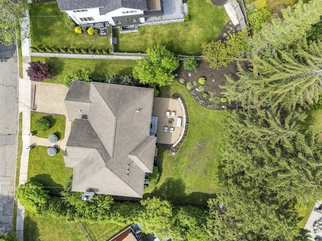 22 Scotney, Newton, MA 02467 - drone / aerial view