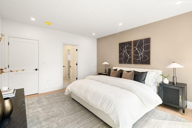 33 Evergreen St Unit 2, Boston, MA 02130 - bedroom with recessed lighting and radiator