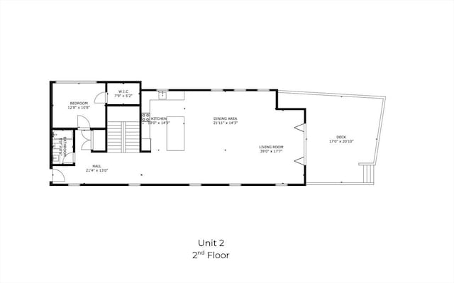 33 Evergreen St Unit 2, Boston, MA 02130 - view of home floor plan