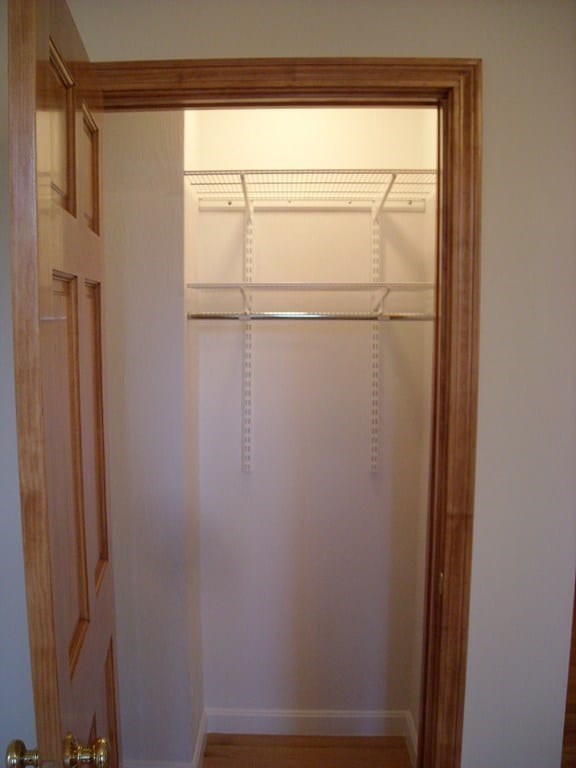 view of closet