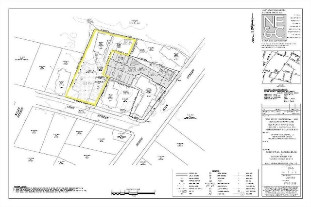 302 Cory St, Fall River, MA 02720 - map showing property parcels
