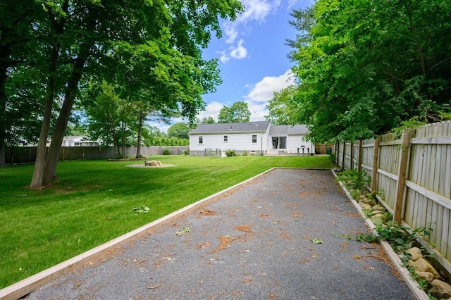 107 Washington St, Pembroke, MA 02359 - rear view of property featuring a fenced backyard