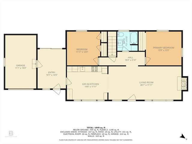 107 Washington St, Pembroke, MA 02359 - view of property floor plan