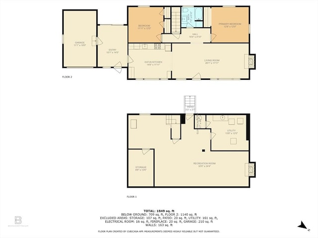 107 Washington St, Pembroke, MA 02359 - view of property floor plan