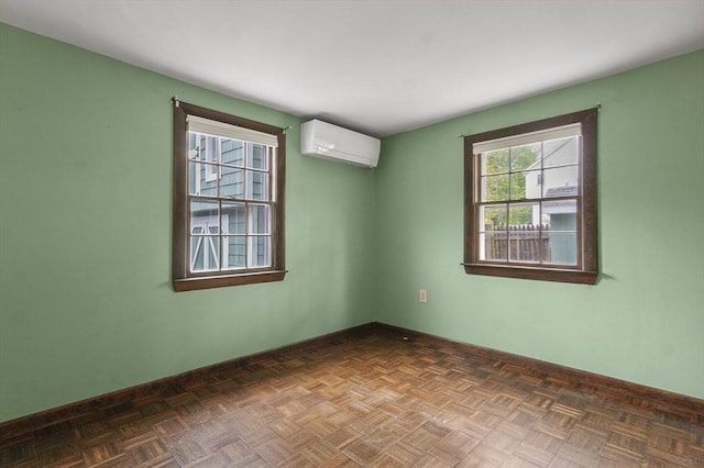 3 Norman Ave, Newburyport, MA 01950 - spare room featuring a wall unit AC and baseboards