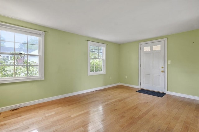 3 Norman Ave, Newburyport, MA 01950 - foyer entrance with baseboards and light wood-style flooring