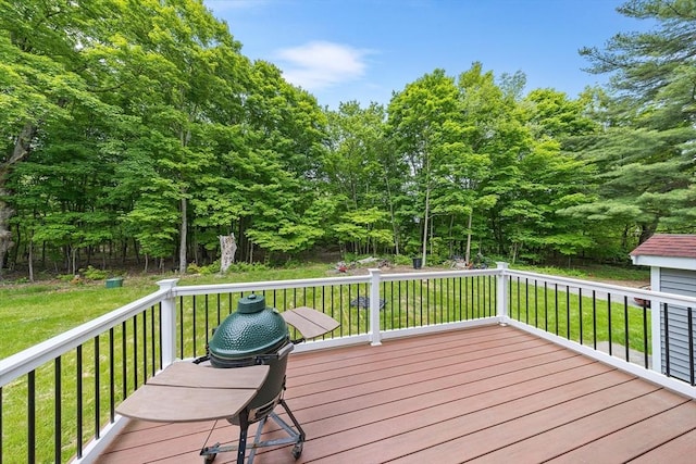 24 Clark St, Taunton, MA 02780 - wooden deck with a yard