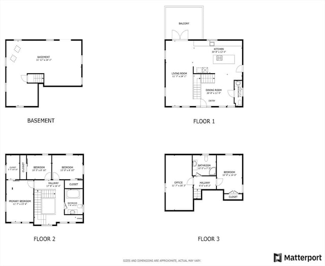 24 Clark St, Taunton, MA 02780 - home floor plan