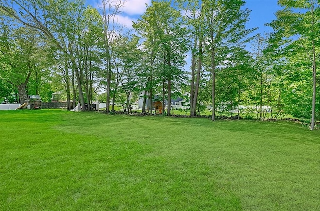 6 Post Gate Rd, Danvers, MA 01923 - view of grassy yard with a playground