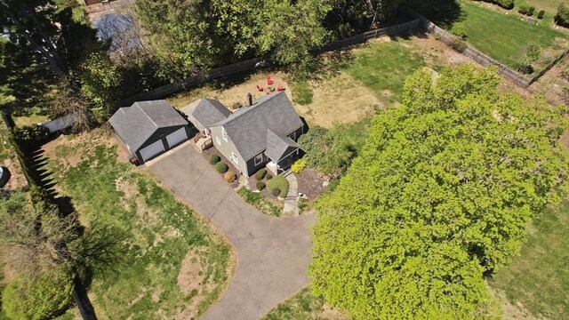 drone / aerial view
