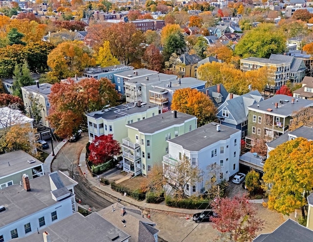 drone / aerial view