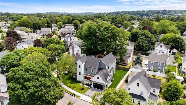 66 Upham St, Newton, MA 02465 - aerial perspective of suburban area
