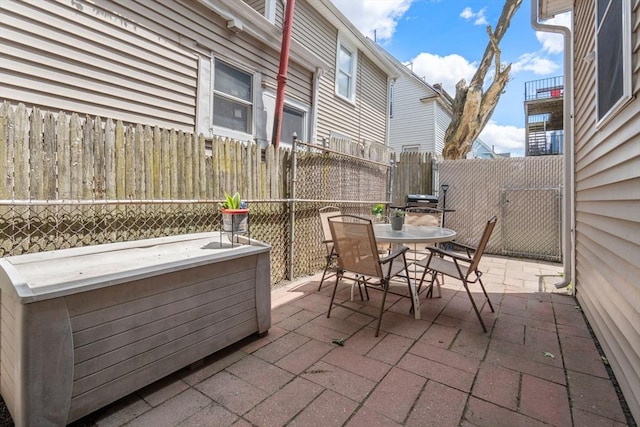 55 W 3rd St Unit 3, Lowell, MA 01850 - fenced backyard featuring outdoor dining area and a patio area