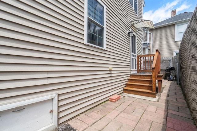 55 W 3rd St Unit 3, Lowell, MA 01850 - view of patio featuring area for grilling