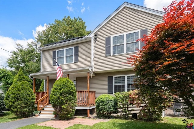 55 W 3rd St Unit 3, Lowell, MA 01850 - view of front of home with a porch