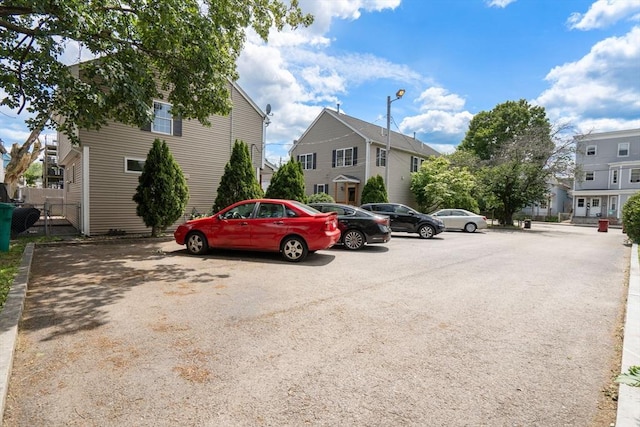 55 W 3rd St Unit 3, Lowell, MA 01850 - uncovered parking lot with a residential view