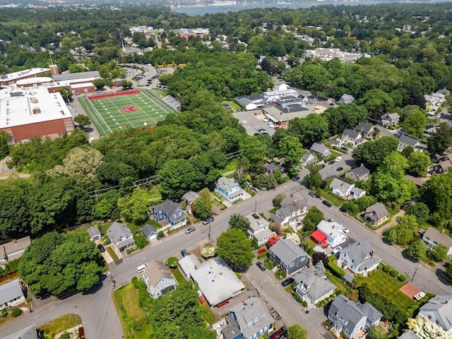 37 Devereux St, Marblehead, MA 01945 - aerial perspective of suburban area