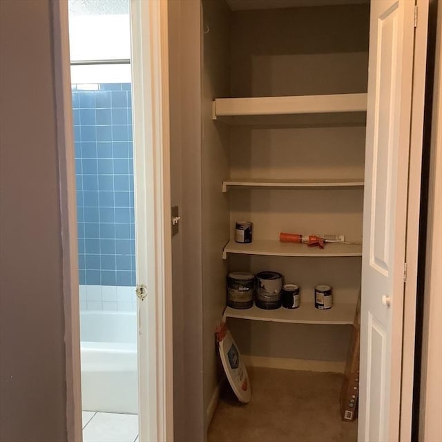 view of pantry