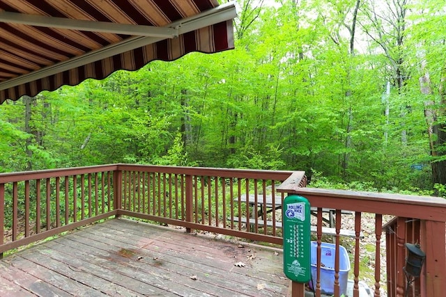 14 Cormack Rd, Sturbridge, MA 01566 - deck featuring a view of trees