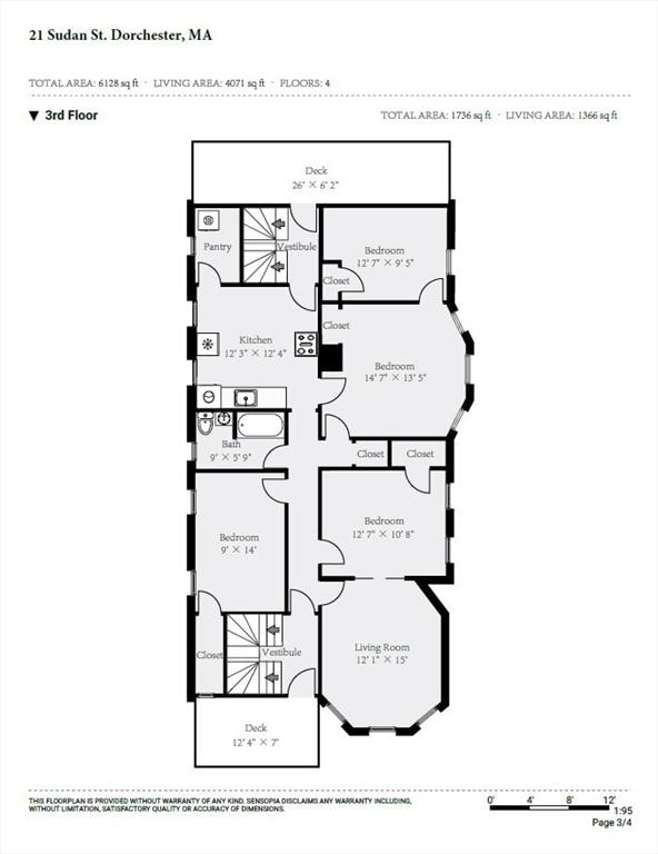 21 Sudan St, Boston, MA 02125 - property floor plan