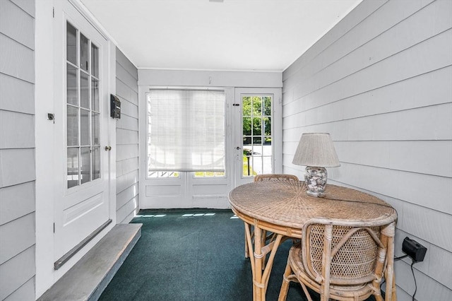 146 Elm St, Andover, MA 01810 - sunroom featuring french doors