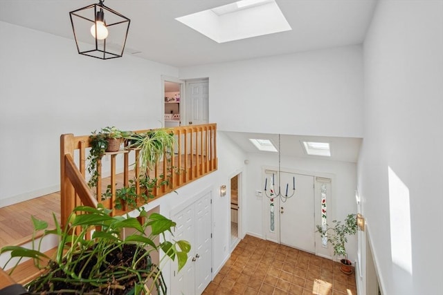 187 Middle Rd, Southborough, MA 01772 - corridor with a skylight