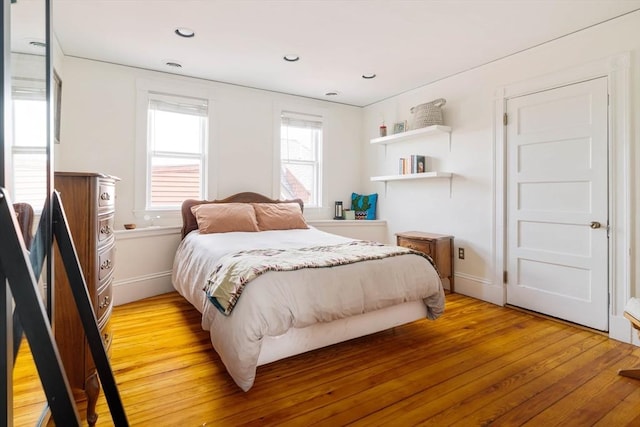 112 School Unit 3, Boston, MA 02119 - bedroom with light wood-style floors
