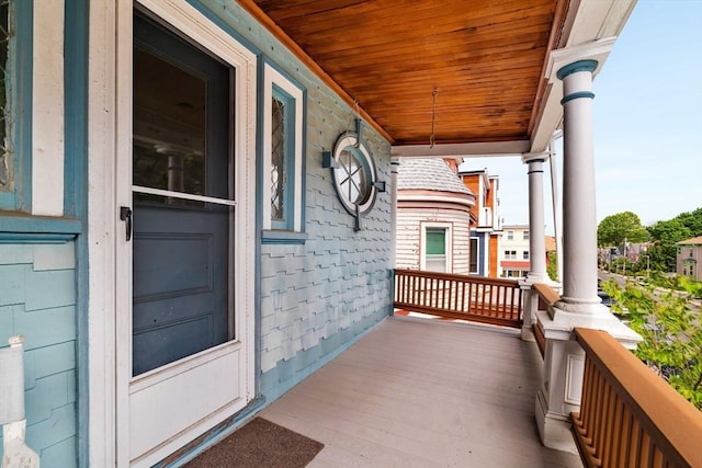 112 School Unit 3, Boston, MA 02119 - view of wooden porch