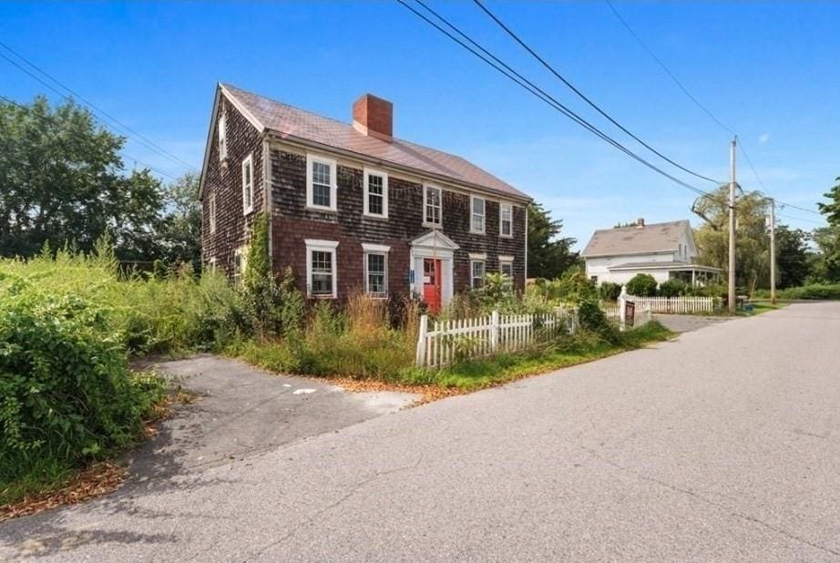 view of colonial home