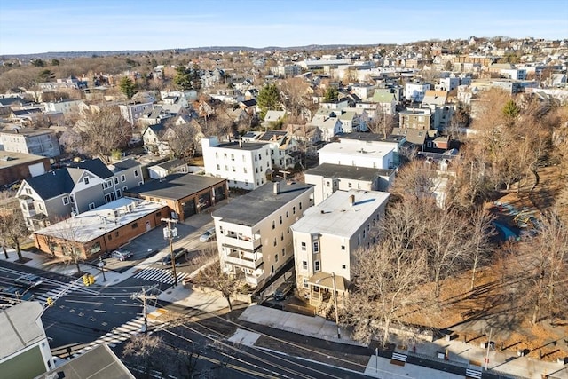 birds eye view of property featuring a residential view