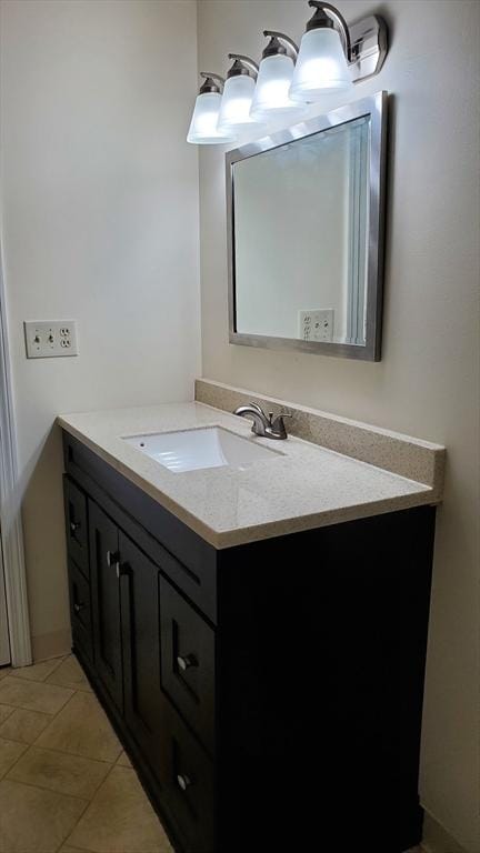 728 Auburn St Unit F8, Whitman, MA 02382 - bathroom featuring vanity and tile patterned floors