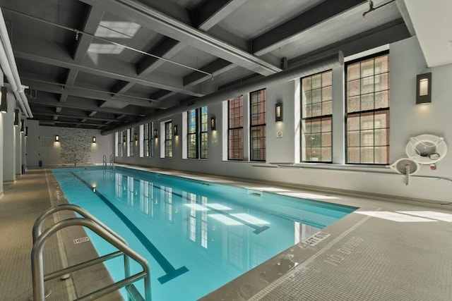 view of indoor community pool