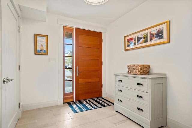 266 Merrimac St Unit F, Newburyport, MA 01950 - entryway with baseboards