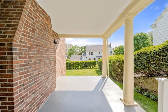 view of patio
