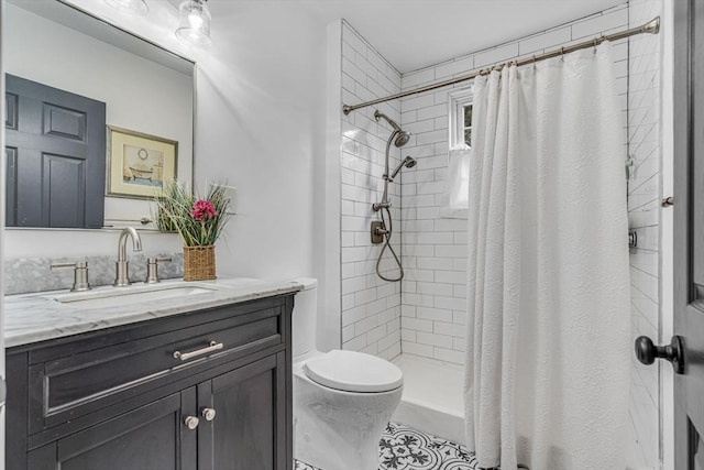 5 Vandergrift St, Lawrence, MA 01843 - bathroom featuring vanity and tiled shower