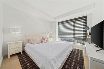 bedroom featuring light hardwood / wood-style floors