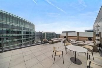 view of patio / terrace with an outdoor hangout area