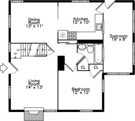 108 Edward Rd, Watertown, MA 02472 - home floor plan