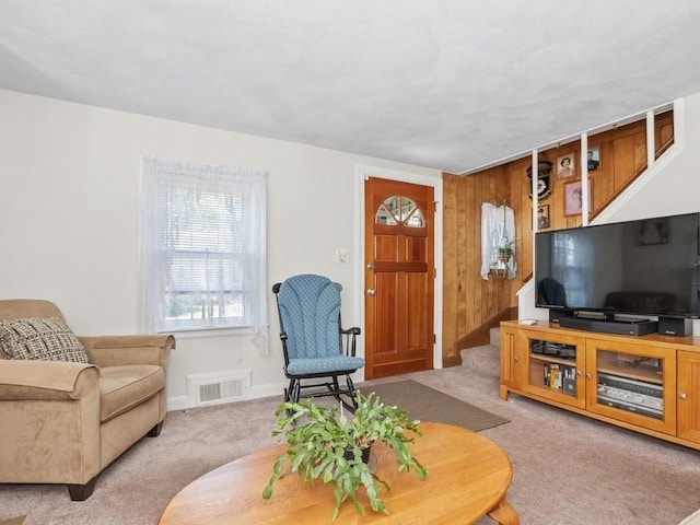 108 Edward Rd, Watertown, MA 02472 - living area with light colored carpet