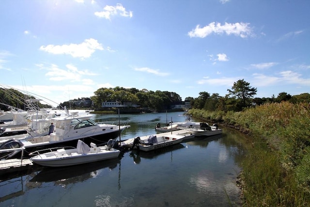 18 Periwinkle Ln, Mashpee, MA 02649 - dock with a water view