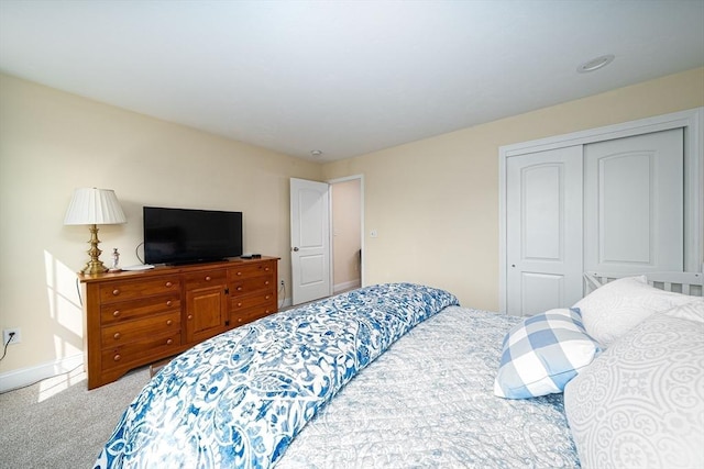 194 Crownshield Ave Unit 194, Uxbridge, MA 01569 - carpeted bedroom with a closet and baseboards