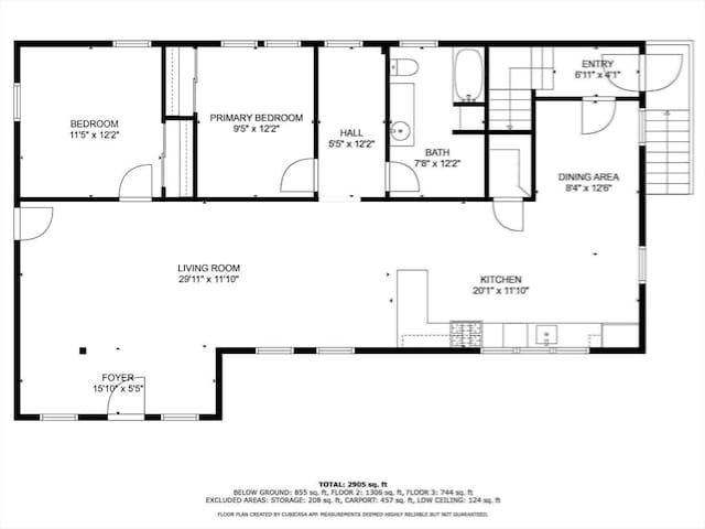floor plan / room layout