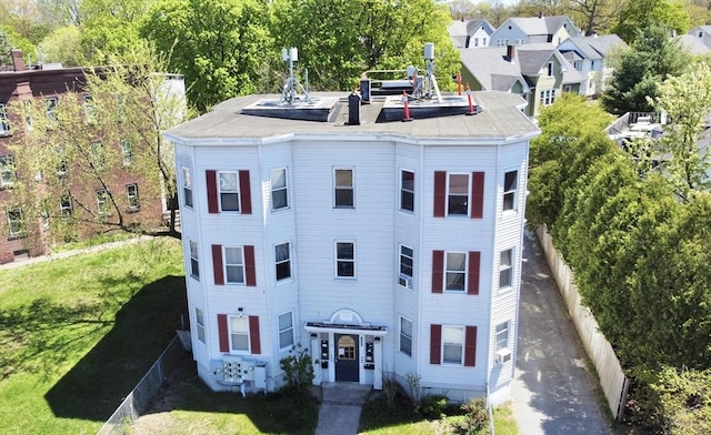 855 Liberty St, Springfield, MA 01104 - drone / aerial view