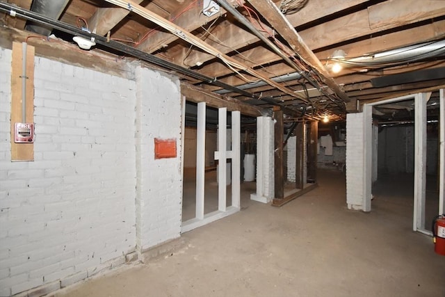 855 Liberty St, Springfield, MA 01104 - view of unfinished basement