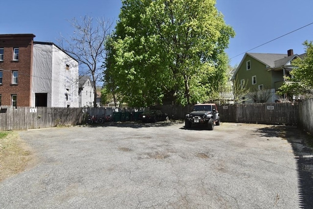 855 Liberty St, Springfield, MA 01104 - view of vehicle parking featuring fence