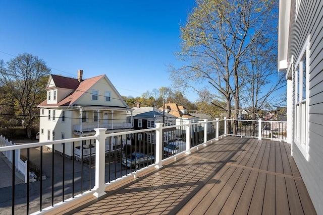 view of deck