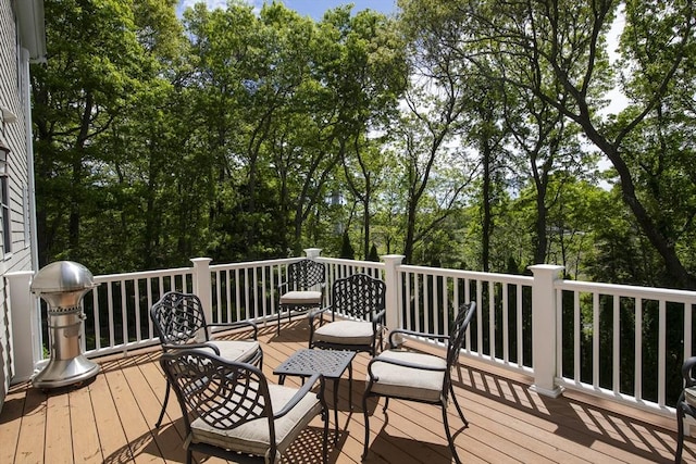 2181 Service Rd, Barnstable, MA 02668 - view of wooden deck
