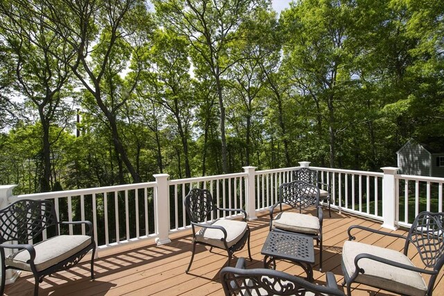 2181 Service Rd, Barnstable, MA 02668 - view of wooden deck