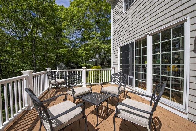 2181 Service Rd, Barnstable, MA 02668 - view of wooden terrace