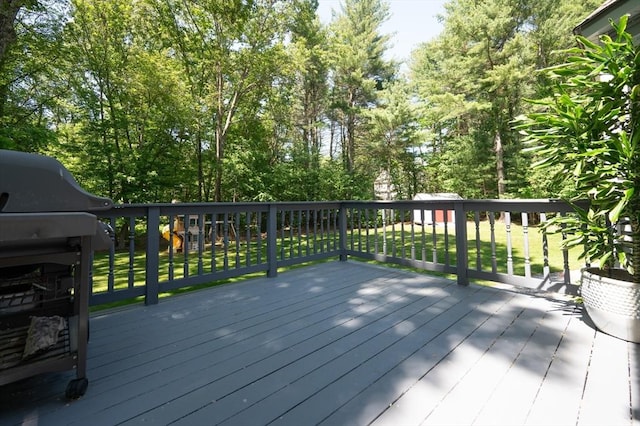 3 Eileen Rd, Norton, MA 02766 - wooden terrace featuring a lawn